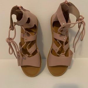 Pink Gladiator Sandal